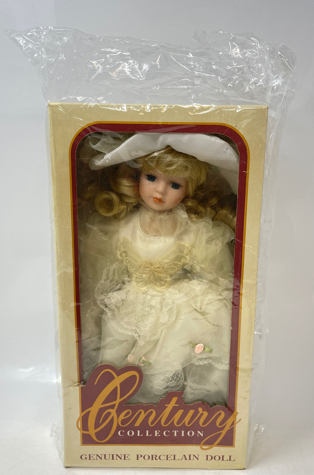 Century Collection Hand Crafted Genuine Porcelain Fashion Girl Doll