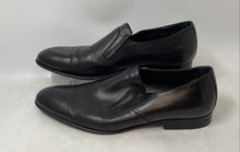 Load image into Gallery viewer, Carlo Pazolini Mens Black Leather Round Toe Slip-On Shoes Size EU 42
