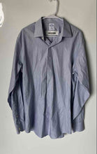 Load image into Gallery viewer, Brooks Brothers Mens 346 Purple Pinstripe Slim Fit Non-Iron Dress Shirt 16.5 6/7
