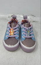 Load image into Gallery viewer, Ground Up X Bluey &amp; Bingo Kids Pink Blue Low Top Slip-On Sneaker Shoes Size 7
