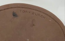 Load image into Gallery viewer, Authentic Tory Burch Womens Miller Cream Leather Thong Sandals Size 9.5M Stained
