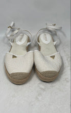 Load image into Gallery viewer, Guess Womens Malyna Beige White Ankle Strap Espadrille Sandals Size 7.5M
