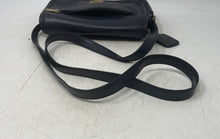 Load image into Gallery viewer, Unbranded Womens Dark Blue Faux Leather Outer Zip Pocket Crossbody Bag
