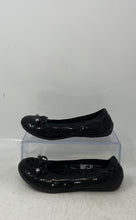 Load image into Gallery viewer, Michael Kors Girls Kory Black Sequin Bow Round Toe Ballet Flats Shoes Size 13C
