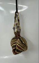 Load image into Gallery viewer, Unbranded Womens Multicolor Beaded Embellished Small Wristlet Clutch Purse
