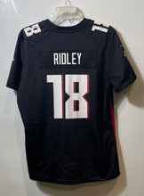 Load image into Gallery viewer, Nike Mens Black Red Atlanta Falcons Calvin Ridley #18 Football Sport Jersey Sz L
