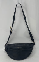 Load image into Gallery viewer, Authentic Furla Womens Black Adjustable Strap Leather Belt Bag Stained
