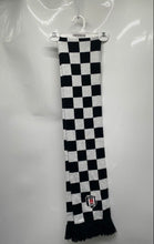 Load image into Gallery viewer, Unisex Black White Checkered Print Beşiktaş J.K. 1903 Soccer Scarf 7" x 66"
