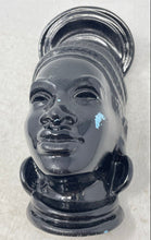Load image into Gallery viewer, Ceramic By Verne Oshkosh WI African Pottery Wall Art Queen Mask Figurine
