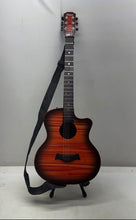Load image into Gallery viewer, Classical Brown 6-String Right-Handed Cutaway Acoustic-Electric Guitar
