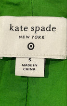 Load image into Gallery viewer, Kate Spade New York Womens Green And White Floral Print Poplin Mini Dress Size S
