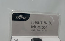 Load image into Gallery viewer, Crane Unisex Black Running Heart Rate Monitor w/ Chest Strap Factory Sealed
