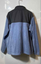 Load image into Gallery viewer, Columbia Mens Light Blue Colorblock Plush Full-Zip Fleece Jacket Size XXL
