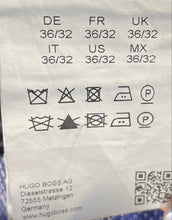 Load image into Gallery viewer, Hugo Boss Mens Black Flat Front Pockets Straight Leg Chino Pants Size 36/32
