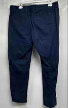 Load image into Gallery viewer, Tommy Hilfiger Mens Blue Printed Flat Front Custom-Fit Chino Pants Size 33/30
