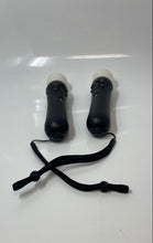 Load image into Gallery viewer, Set Of 2 Pieces Sony PlayStation Move Black VR Motion Controller Not Tested
