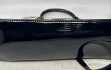 Load image into Gallery viewer, Kate Spade New York Womens Black White striped Crossbody Satchel Handbag
