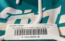 Load image into Gallery viewer, NFL Flag Mens Multicolor Printed Miami Dolphins Football Jersey Size XL

