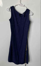 Load image into Gallery viewer, U.S. Polo Assn. Womens Blue Round Neck Sleeveless Mini Dress Size 34
