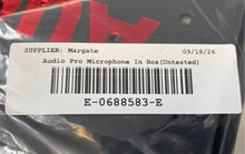Load image into Gallery viewer, Audio Pro Black Furry Windscreen Noise Reduction Microphone In Box Untested
