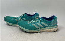 Load image into Gallery viewer, Adidas Womens Adizero Boston 7 BB6498 Aqua Blue Lace-Up Sneakers Shoes Size 9.5
