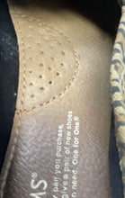 Load image into Gallery viewer, Toms Womens Alpargata Brown Leopard Print Slip-On Sneaker Shoes Size W7
