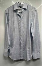 Load image into Gallery viewer, Banana Republic Mens Blue Plaid Cotton Stretch Non-Iron Button-Up Shirt Size M
