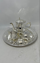Load image into Gallery viewer, Vintage Godinger 4-Piece Silver-Tone Silver-Plated Coffee And Tea Serving Set
