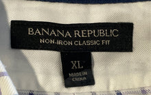 Load image into Gallery viewer, Banana Republic Mens Multicolor Check Non-Iron Classic Fit Button-Up Shirt Sz XL
