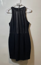 Load image into Gallery viewer, Armani Exchange Womens Black Back Zip Sleeveless Mini Dress Size 6
