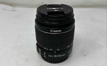 Load image into Gallery viewer, Canon EF-S 18-55mm f/3.5-5.6 IS II Camera Zoom Lens With Case Not Tested NCL
