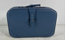 Load image into Gallery viewer, Classic Baby Blue Zipper Top Handle Travel Small Suitcase Luggage Set
