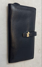 Load image into Gallery viewer, Radley London Womens Black Leather Credit Card Slots Flap Bifold Wallet
