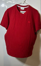 Load image into Gallery viewer, Lacoste Mens Red Crew Neck Short Sleeve Regular Fit Pullover T-Shirt Size XL
