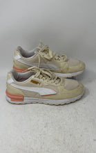 Load image into Gallery viewer, Puma Womens Graviton 387067-45 White Pink Lace-Up Low Top Sneakers Shoes Sz 6.5

