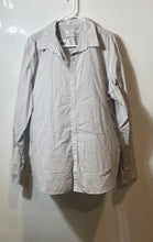 Load image into Gallery viewer, Calvin Klein Mens White Printed Cool Tech Non Iron Button-Up Shirt Size XL

