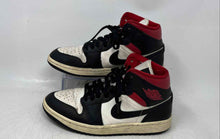 Load image into Gallery viewer, Nike Womens Air Jordan 1 Mid Multicolor Mid Top Lace-Up Sneaker Shoes Size 8
