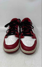 Load image into Gallery viewer, Nike Kids Air Jordan 1 Low White Red Lace-Up Sneakers Shoes Size 6.5
