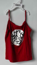 Load image into Gallery viewer, Picasso Womens Red Sleeveless Spaghetti Strap Camisole Top Size Small
