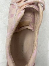 Load image into Gallery viewer, Coach Womens Britt Pink Logo Print Double Straps Sneakers Shoes Size 10B
