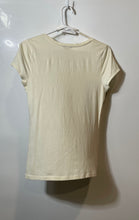 Load image into Gallery viewer, Ann Taylor Womens White Short Sleeve Crew Neck Pleated Pullover Blouse Top Sz S
