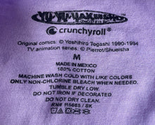 Load image into Gallery viewer, Yu Yu Hakusho Ghost Files Mens Purple Cotton Short Sleeve Graphic T-Shirt Size M
