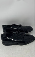 Load image into Gallery viewer, Adolfo Mens Black Leather Round Toe Lace-Up Oxford Dress Shoes Size 10.5
