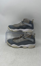 Load image into Gallery viewer, Nike Kids Air Jordan 6 Rings 323432-015 Gray Lace-Up Basketball Shoes Size 3Y
