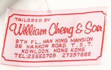Load image into Gallery viewer, William Cheng &amp; Son Mens White Long Sleeve Collared Dress Shirt Size 38
