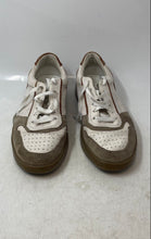 Load image into Gallery viewer, Vince Camuto Mens Bryndin White Gray Leather Lace-Up Sneaker Shoes Size 9M
