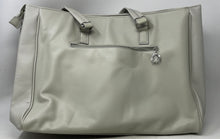 Load image into Gallery viewer, Bella Russo Womens Gray Double Handle Bottom Studs Shoulder Handbag
