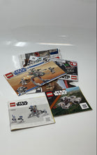 Load image into Gallery viewer, Lot Of 5 Pcs Assorted Lego Star Wars Mixed Variety Instruction Manuals Age 3+
