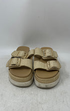 Load image into Gallery viewer, Madden Girl Womens Mythicall Beige Adjustable Slip-On Platform Slide Sandals 6M
