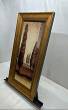 Load image into Gallery viewer, Brown And Gold-Tone Tree Landscape Wall Hanging Home Decor Art Painting
